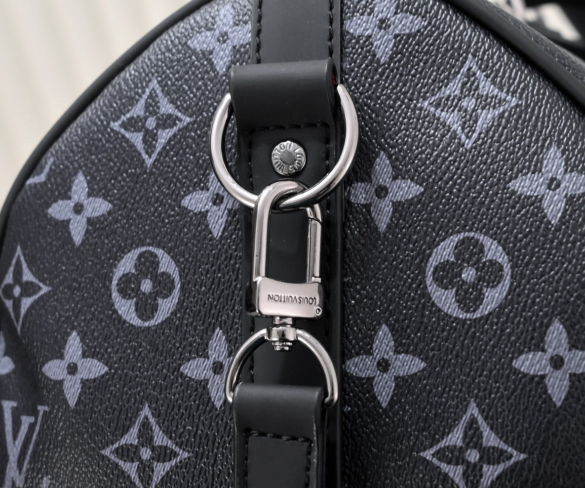 Louis Vuitton Keeppall Bandouliere Monogram Eclipse