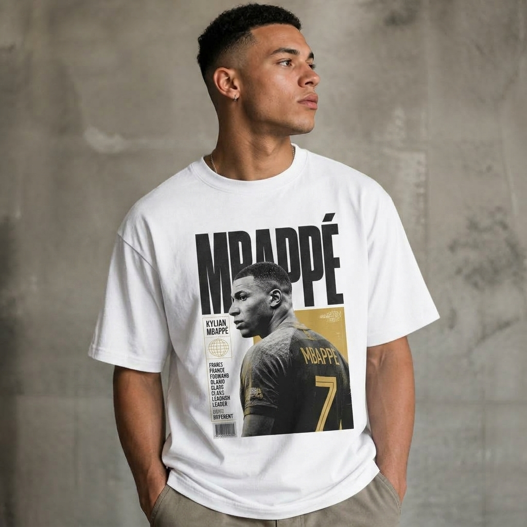 Kylian Mbappé Unisex T-Shirt – Limited-Time Offer – Hot Seller
