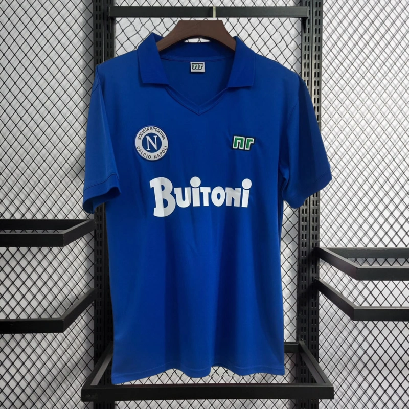 Retro 1985-86 Napoli Home Football jersey retro