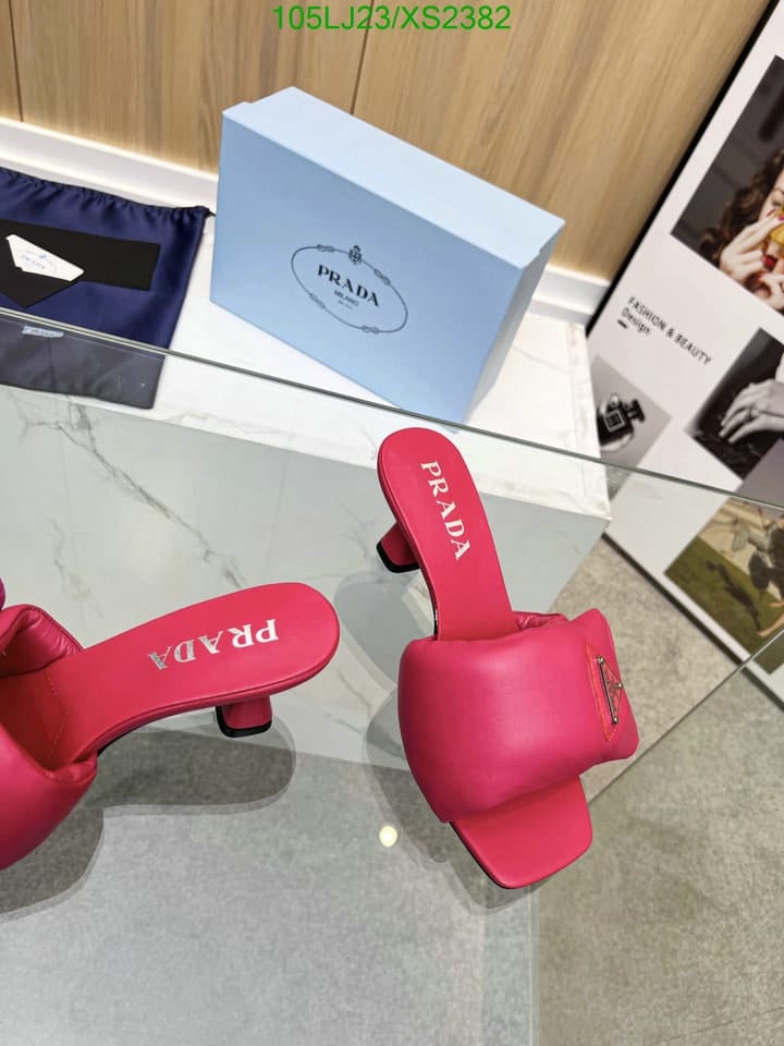 Prada Soft Padded Nappa Sandals