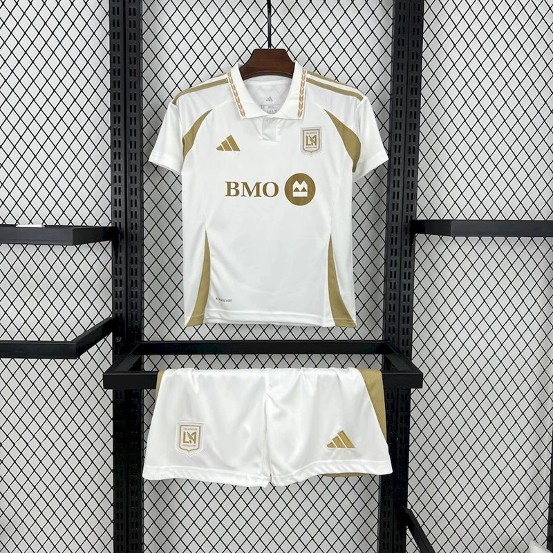 2025-26 Los Angeles FC Away  Kids Football jersey