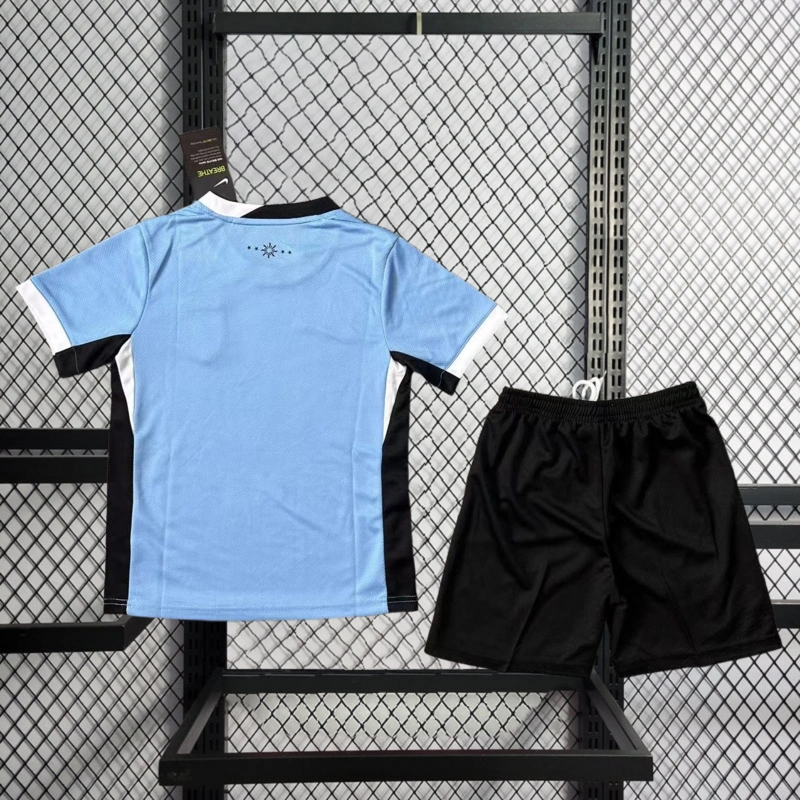 2024-25 Uruguay Home Kids football jersey