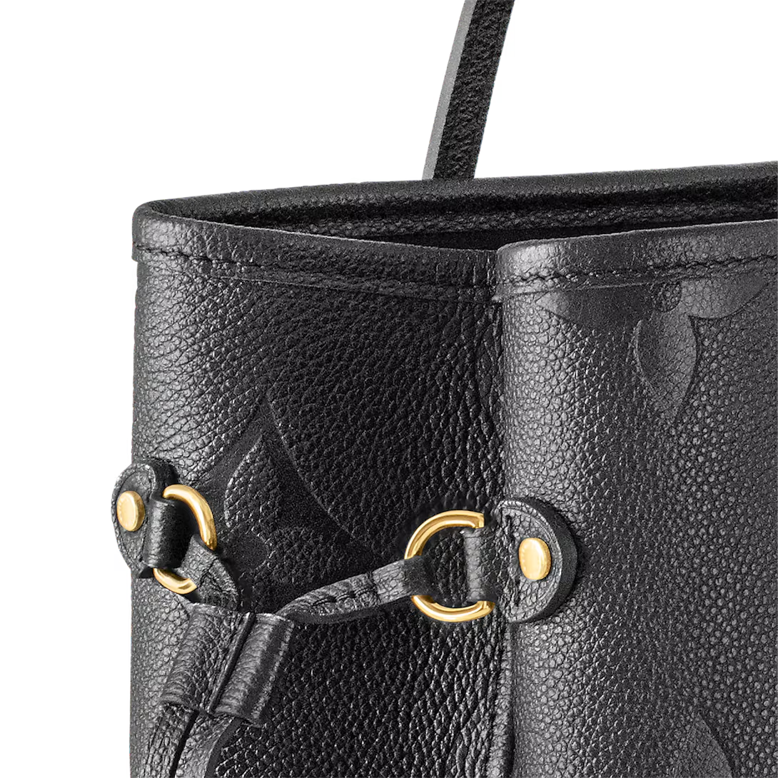 Louis Vuitton Neverfull Mm Tote Bag Black 31cm M45685