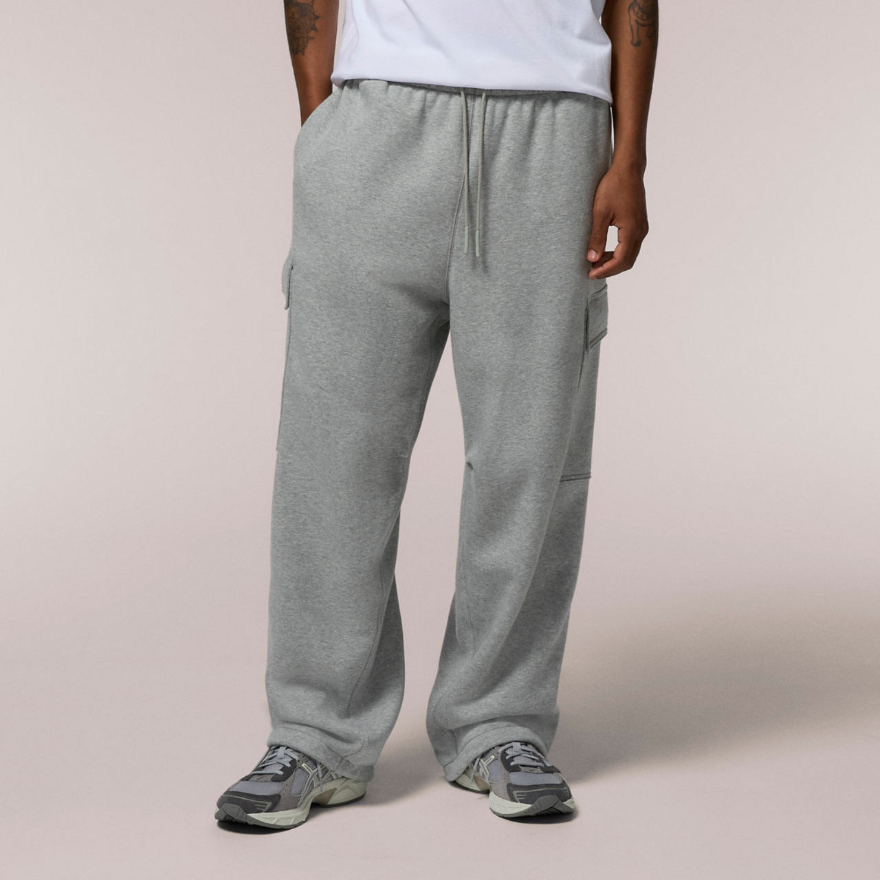 LCKR Trinity Baggy Cargo Fleece Sweatpants