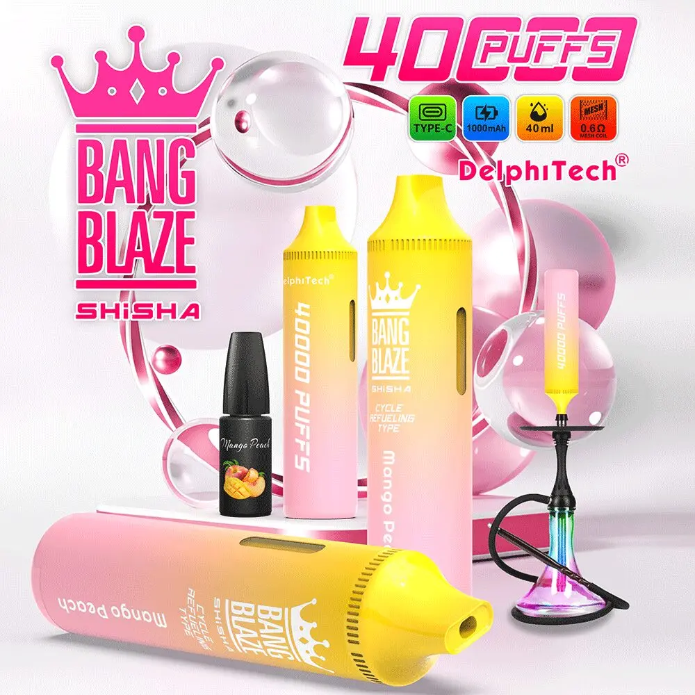 Bang Blaze 40K Riginal Refillable Oil Vape(3 pieces)