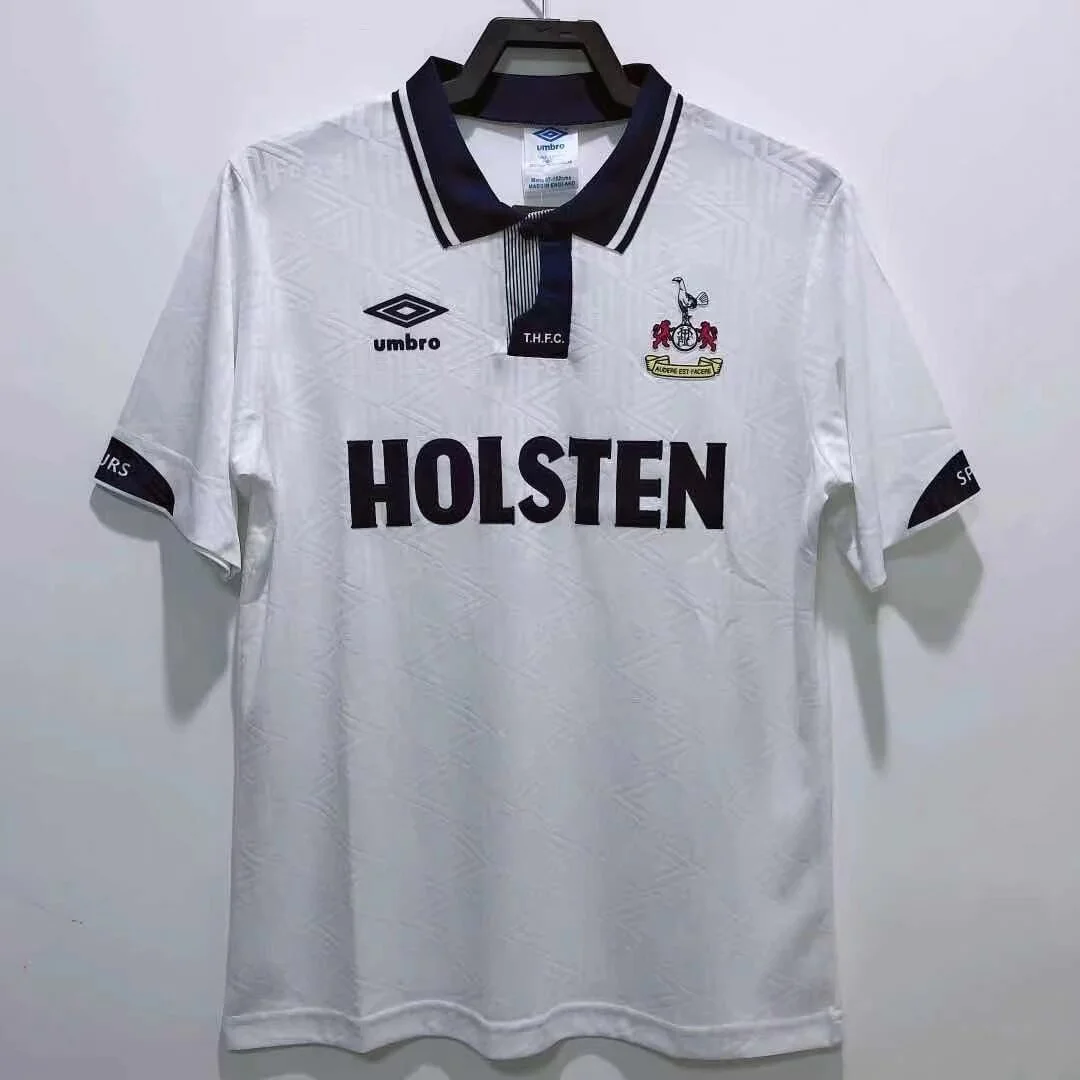 retro 1992-94 Tottenham Hotspur home football jersey retro