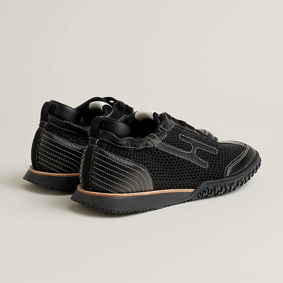 Hermes Jet Black Sneaker