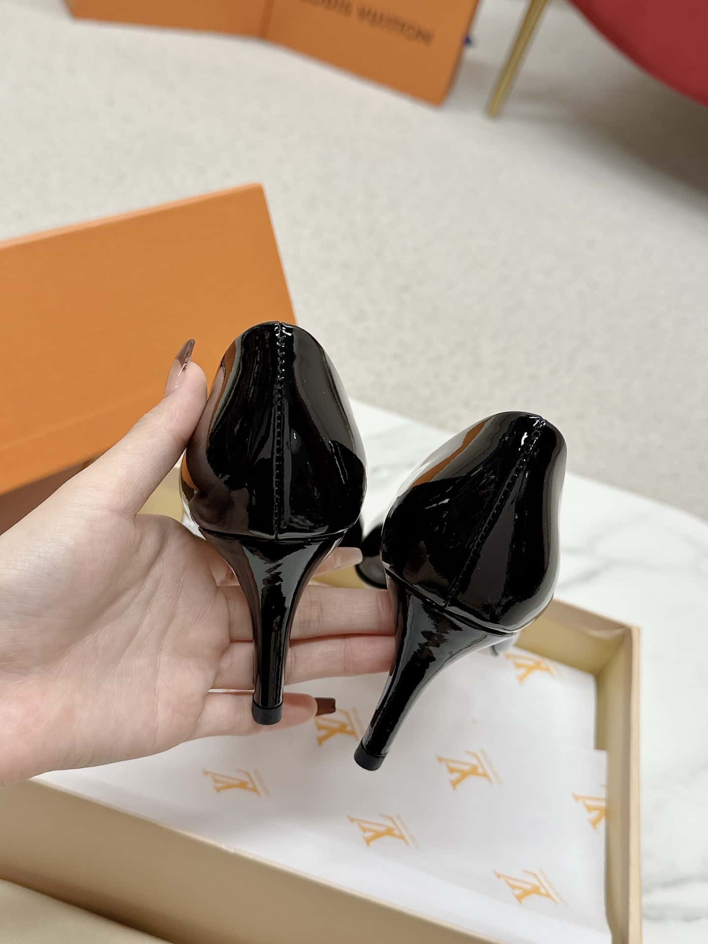 Louis Vuitton Fiancee Pumps Black
