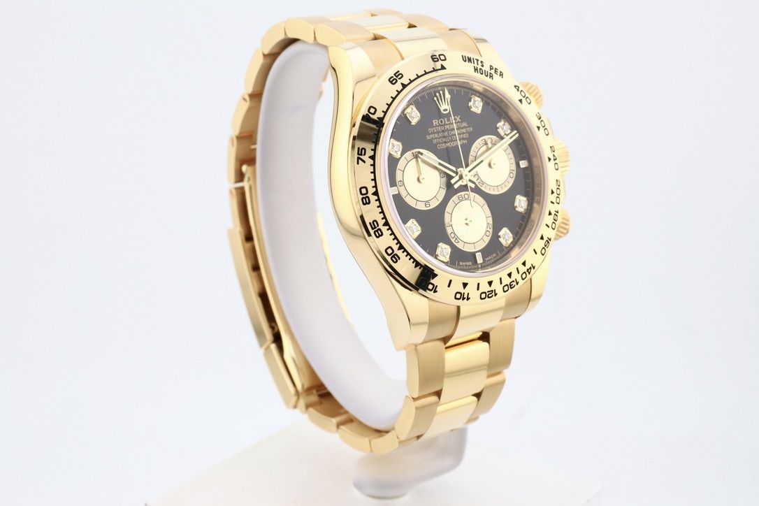 Rolex Daytona 40 mm Bright black Dial 126508