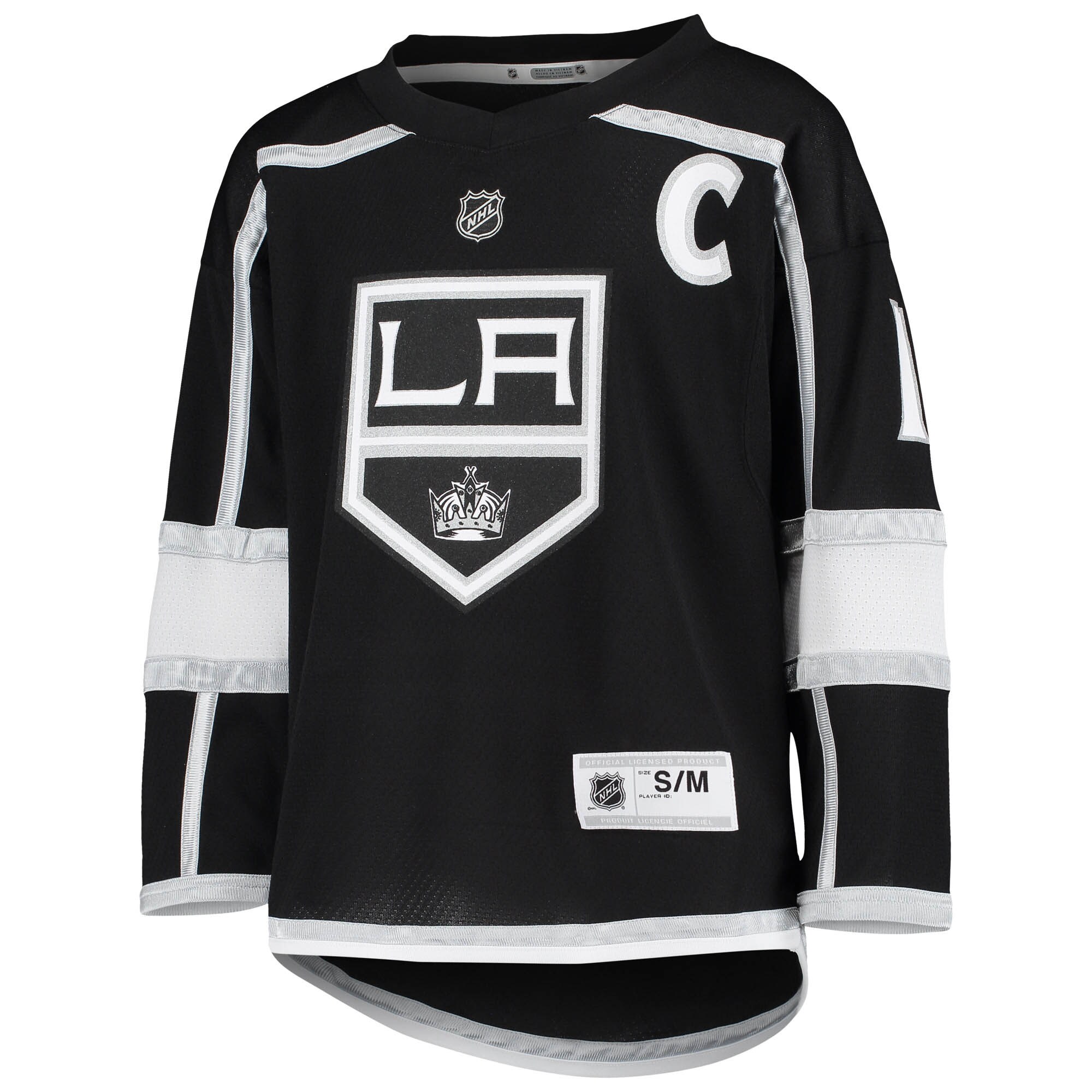 Anze Kopitar Los Angeles Kings Youth Home Replica Player Jersey – Black