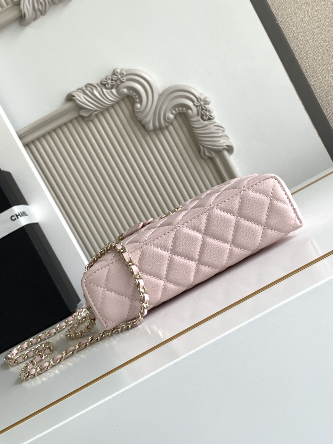 Chanel 25C Vanity Case Pink 20cm