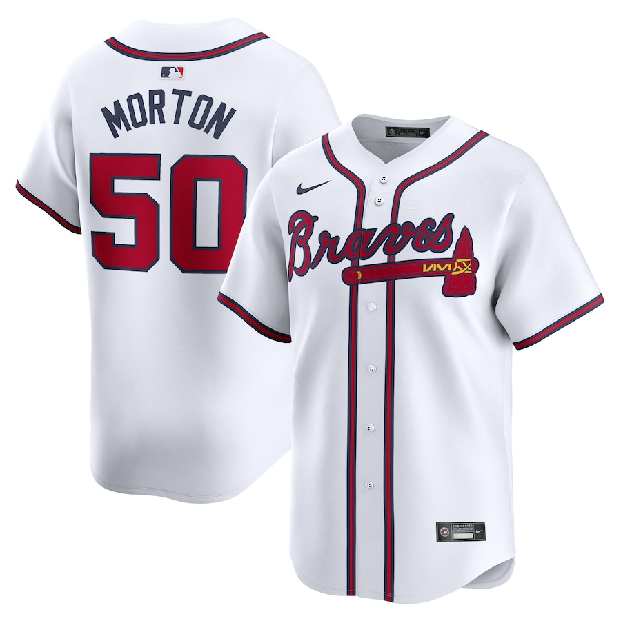 Charlie Morton Atlanta Braves Home Limited Player Jersey White