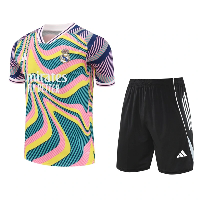 2025-26 Real Madrid Short Sleeve Training Wear