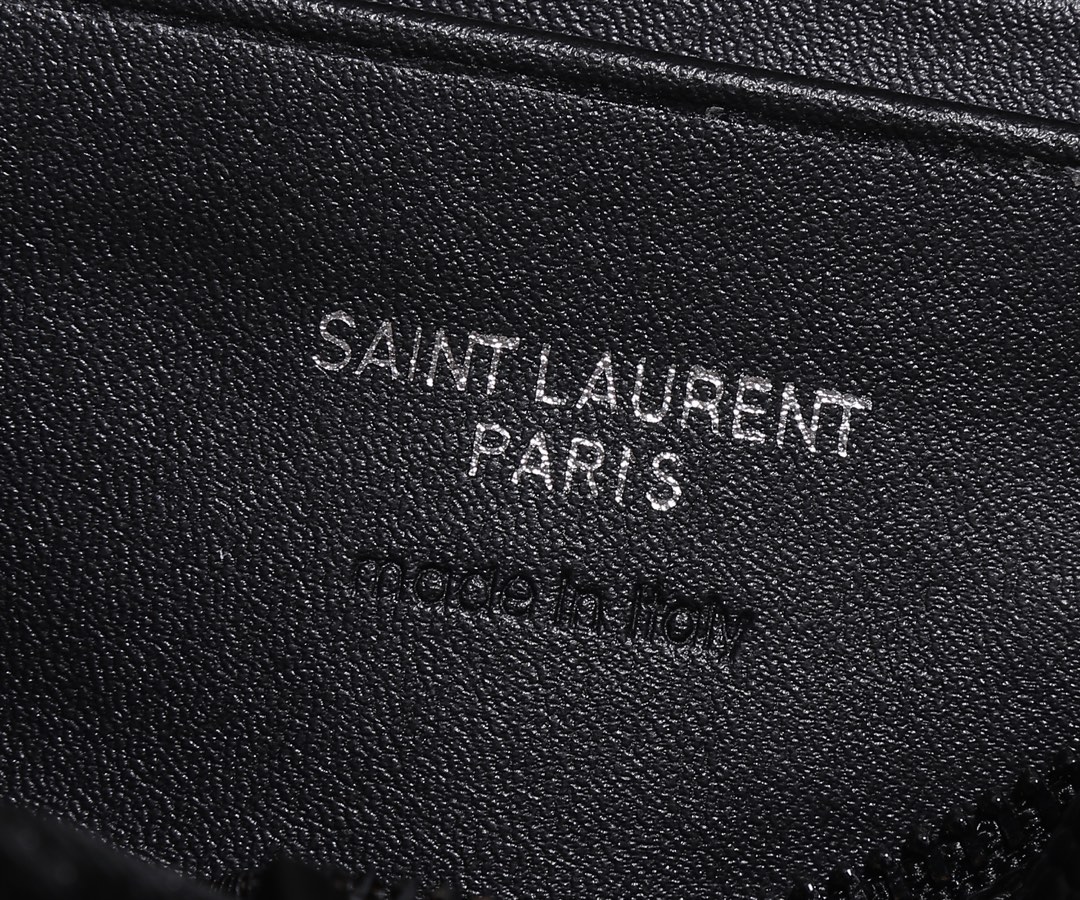 Saint Laurent Lou Camera Bag In Quilted Leather Black 18Cm