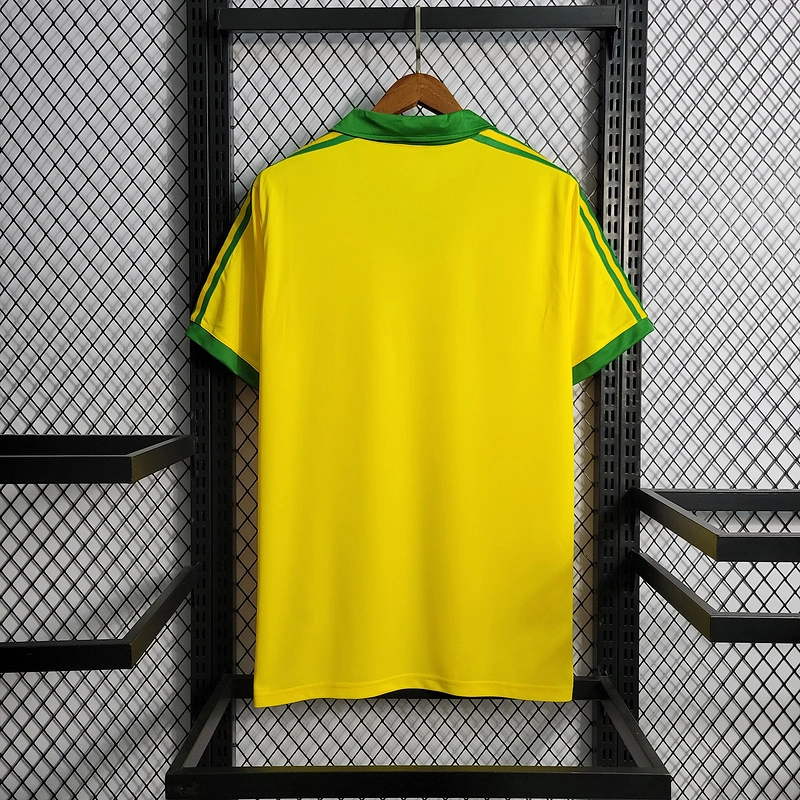 Retro 1979 Brazil Home  Football jersey retro