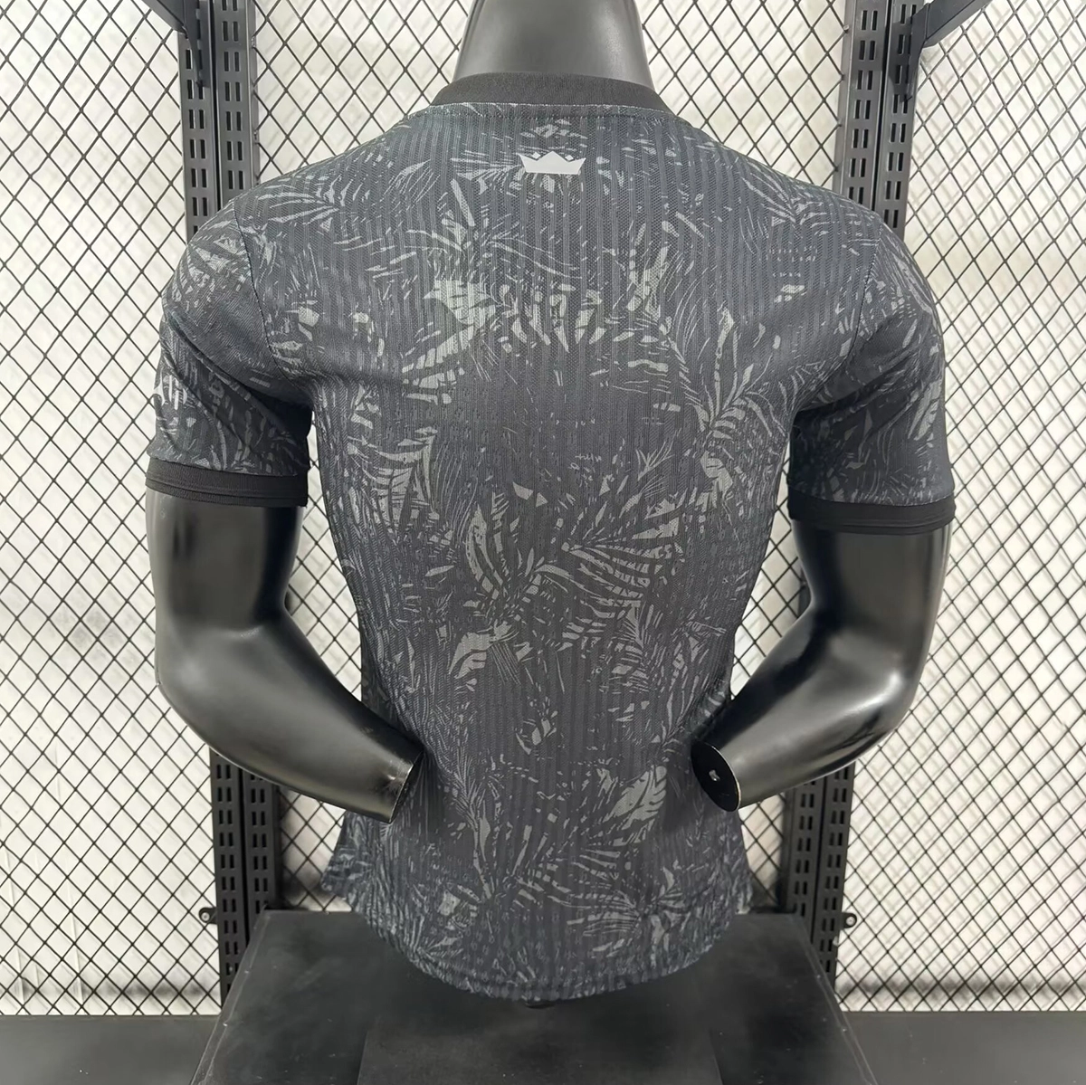 Player 2024-25 Brazil Black Grey Football jersey