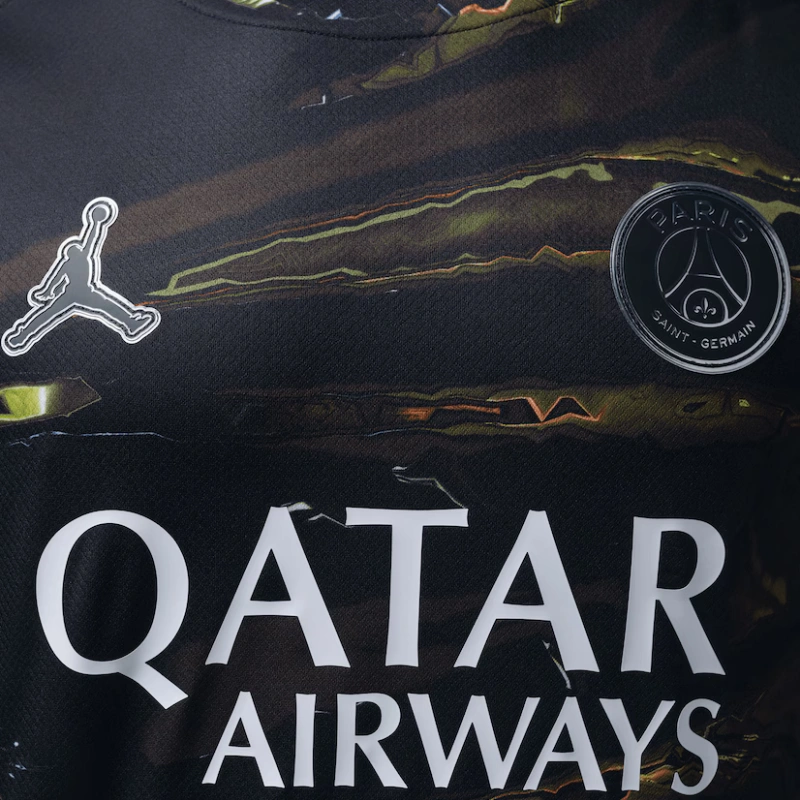 2025/2026 Ligue 1 Paris Saint-Germain Team Special Black Home Football Jersey - JerseyFun