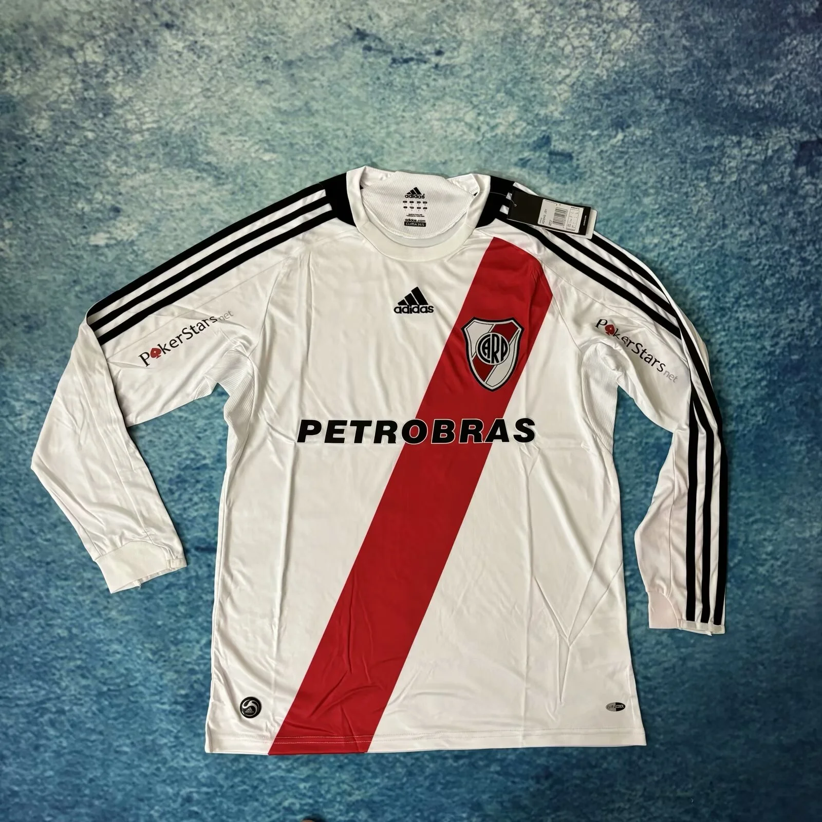 Retro 2010 River Plate Home Long Sleeve retro football jersey