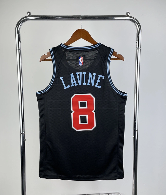 2019 NBA Chicago Bulls (8 LAVINE) Basketball Jersey