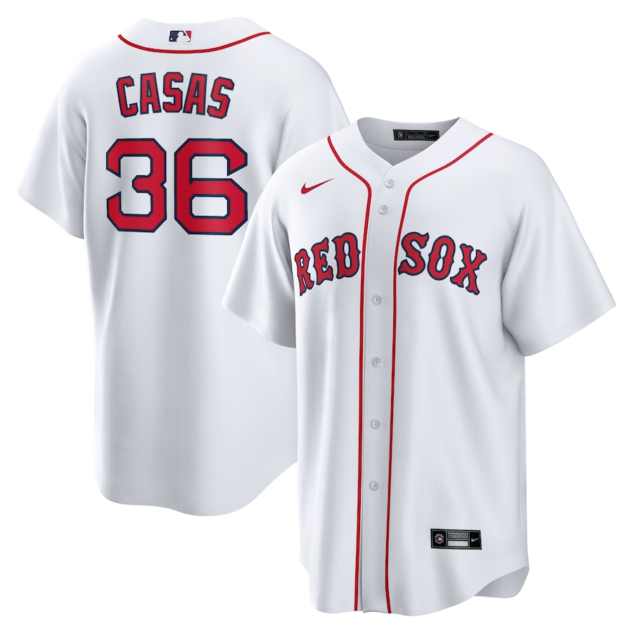 Triston Casas Boston Red Sox Home Jersey White