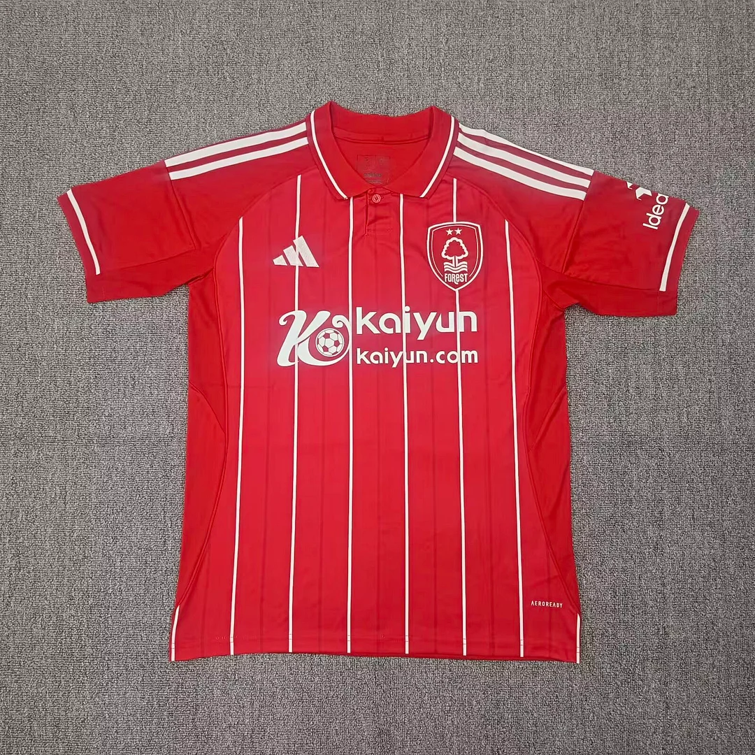 2025/2026 Premier League Nottingham Forest Team Home Football Jersey