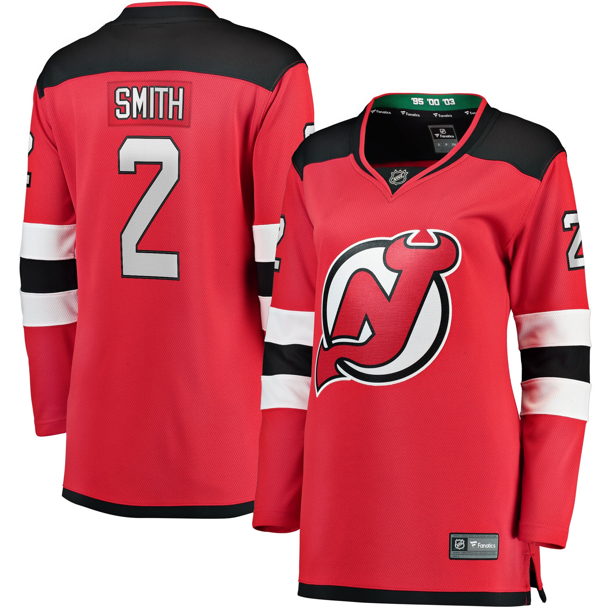 Brendan Smith New Jersey Devils Fanatics Women’s Home Breakaway Player Jersey – Red