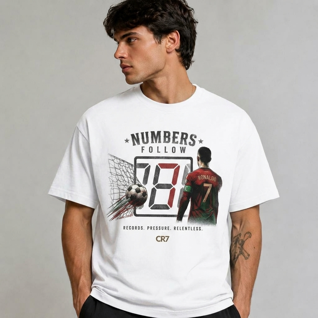 Cristiano Ronaldo Pure Cotton Unisex T-Shirt – Limited-Time Offer