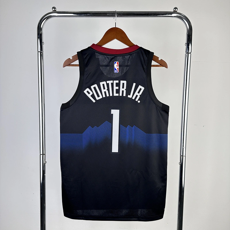 2024 NBA Denver Nuggets 1 PORTER JR. Basketball Jersey
