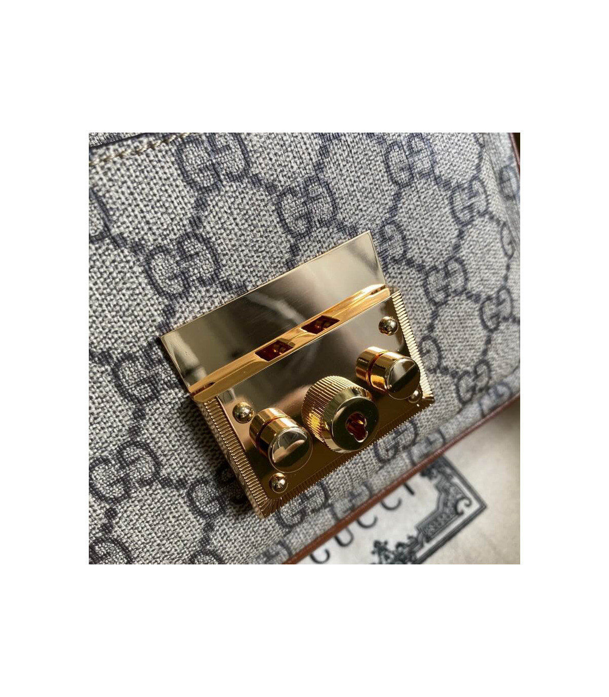 Gucci Padlock Mini Bag Black