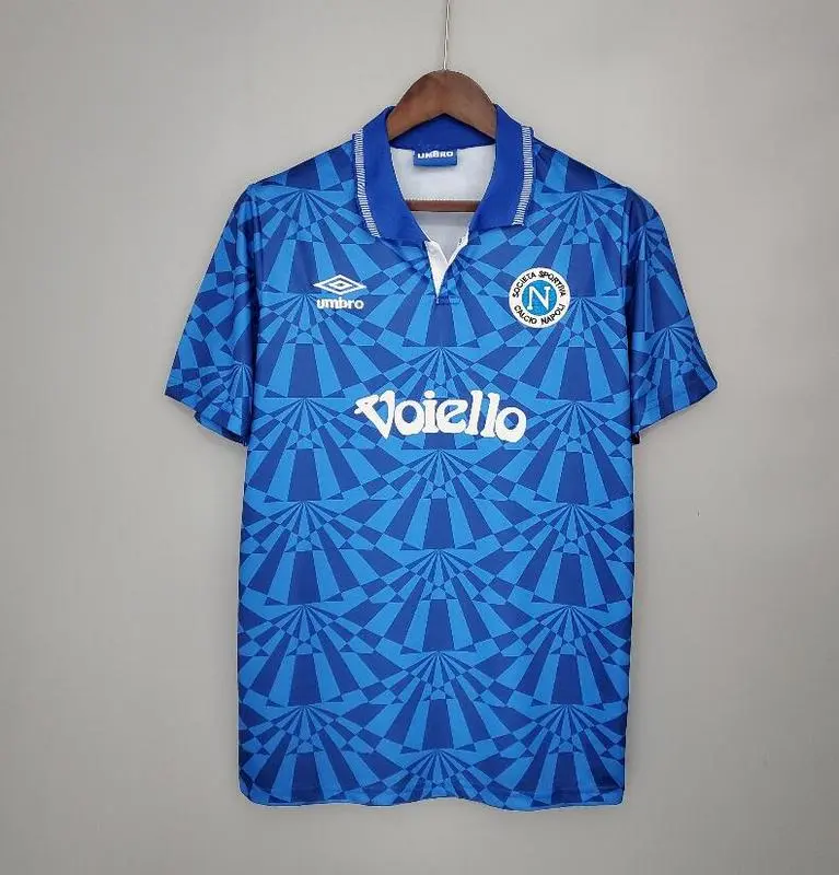 Retro 1991-93 Napoli Home Football jersey retro