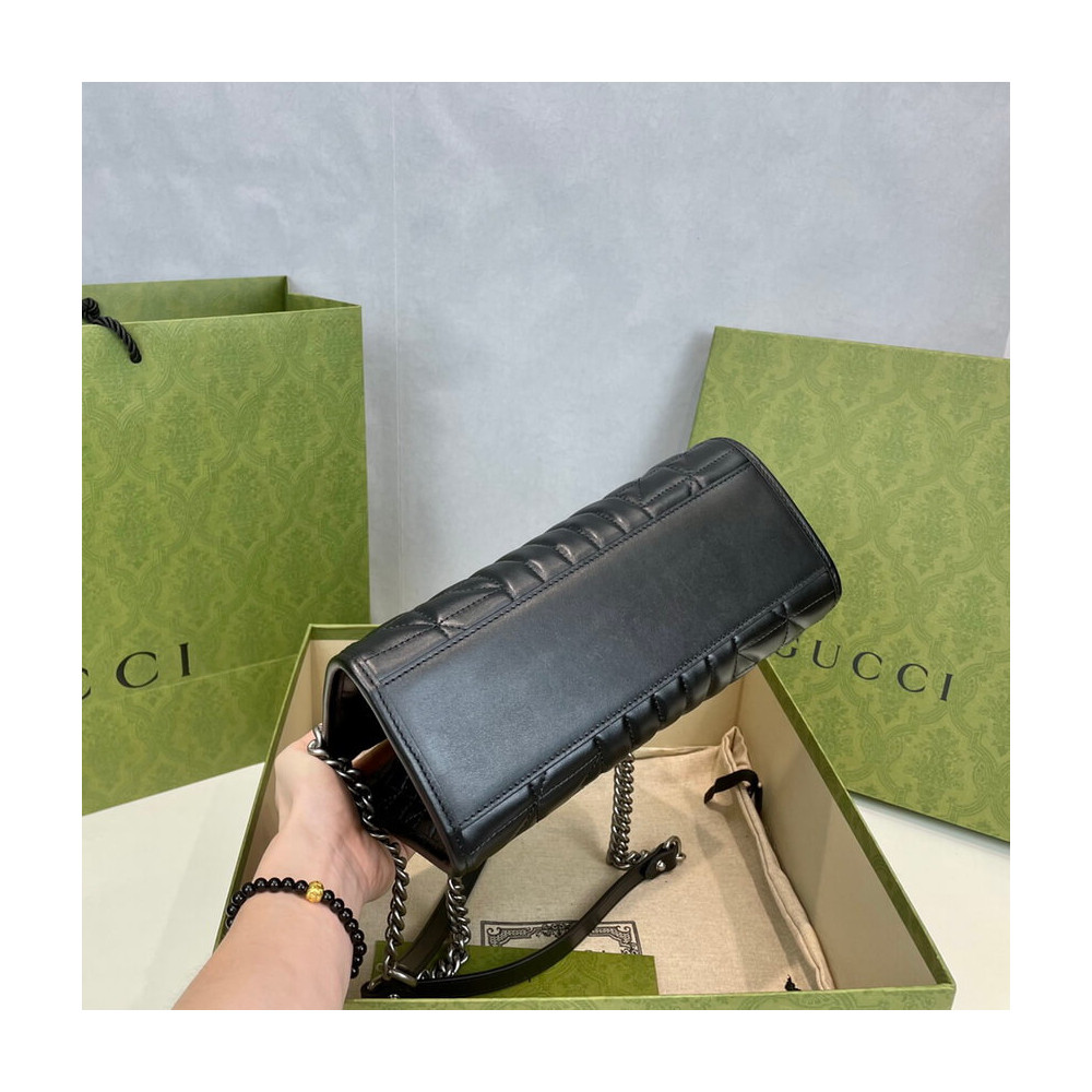 Gucci GG Marmont Small Tote Bag Black