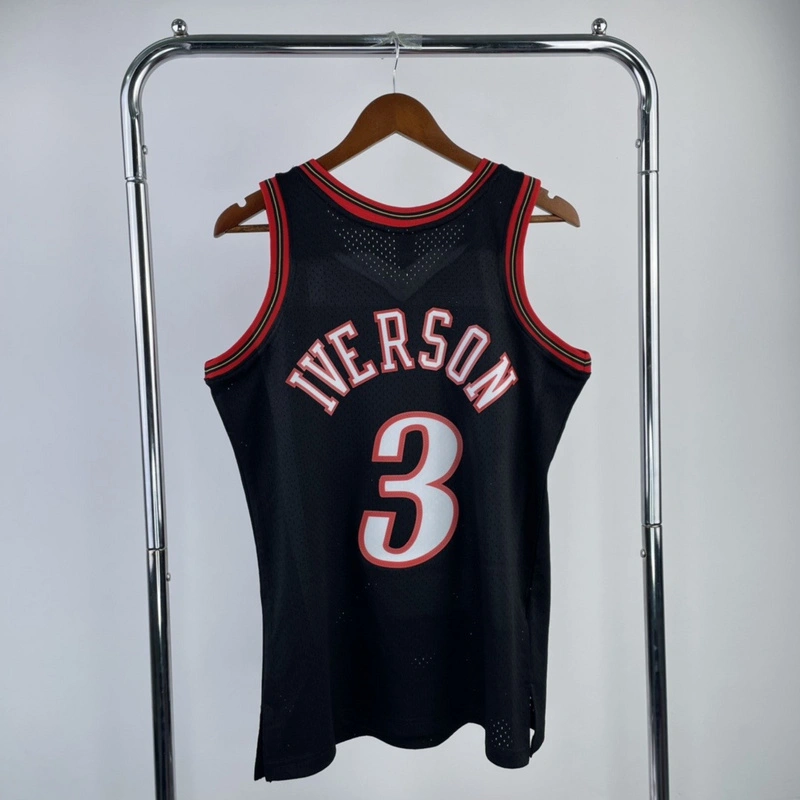 NBA Philadelphia 76ers 3 IVERSON Basketball Jersey