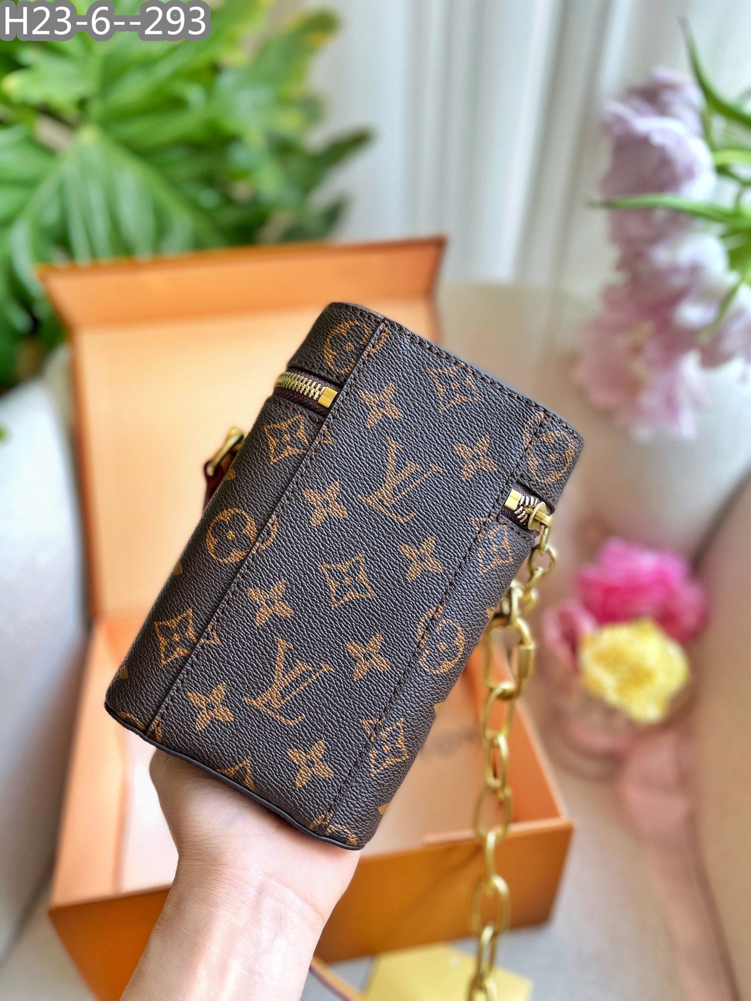 Louis Vuitton Phone Box Monogram Legacy Brown 18Cm M44914