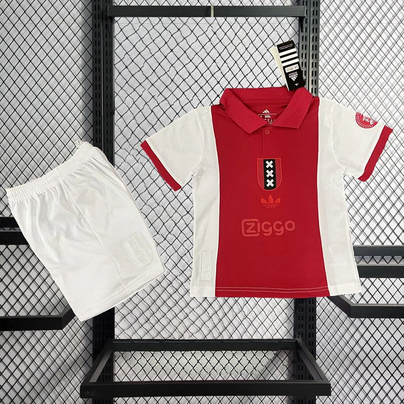 2025-26 Ajax Commemorative Edition kids Football jersey