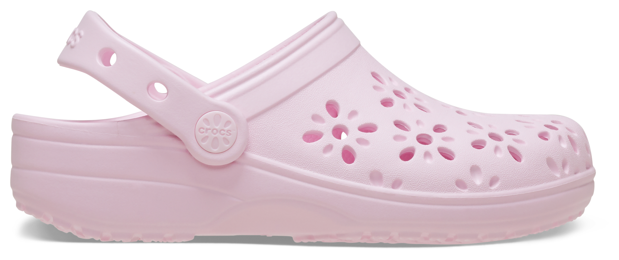 Crocs Floral Cutout Clogs