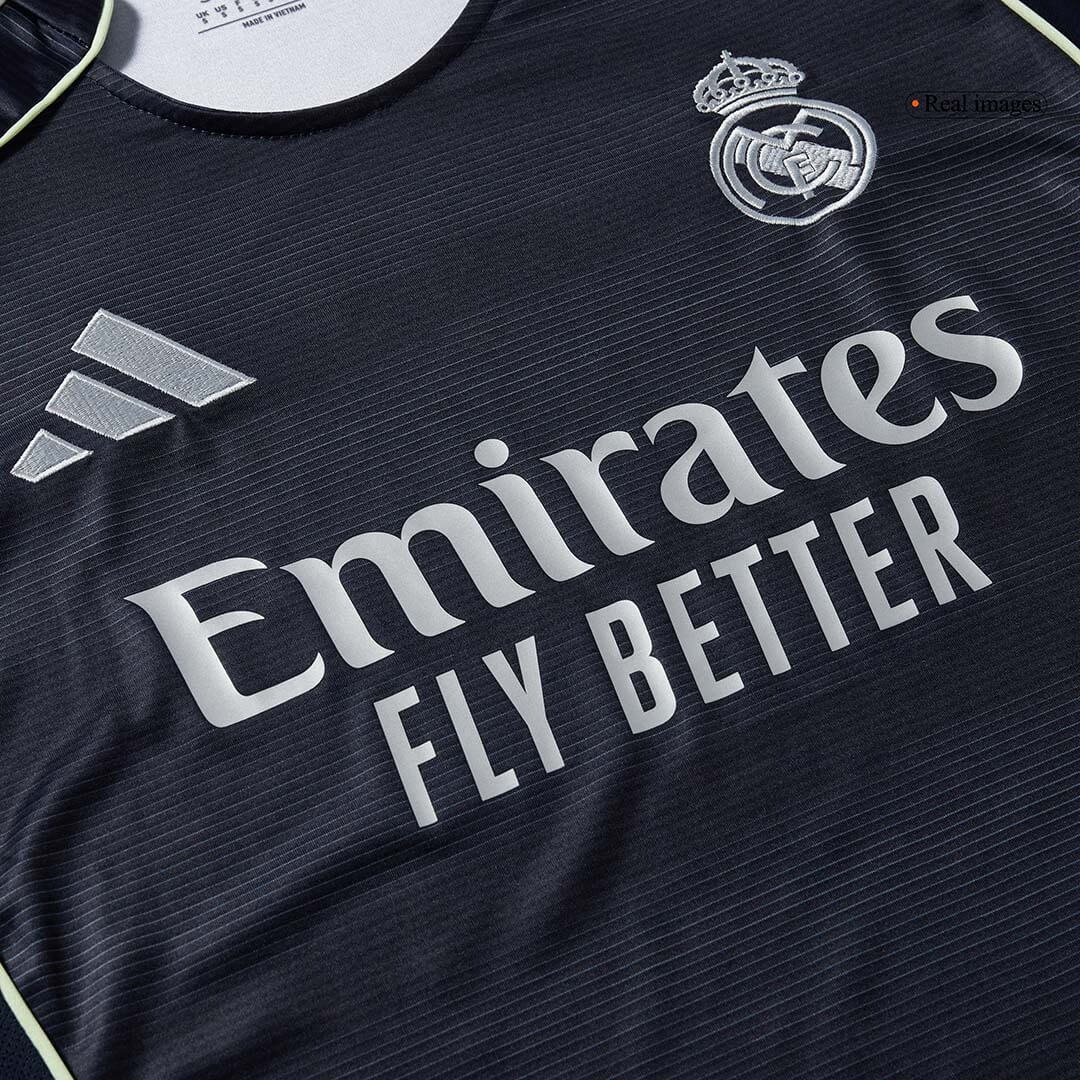 MBAPPÉ #9 Real Madrid Away Soccer Jersey 2025/26
