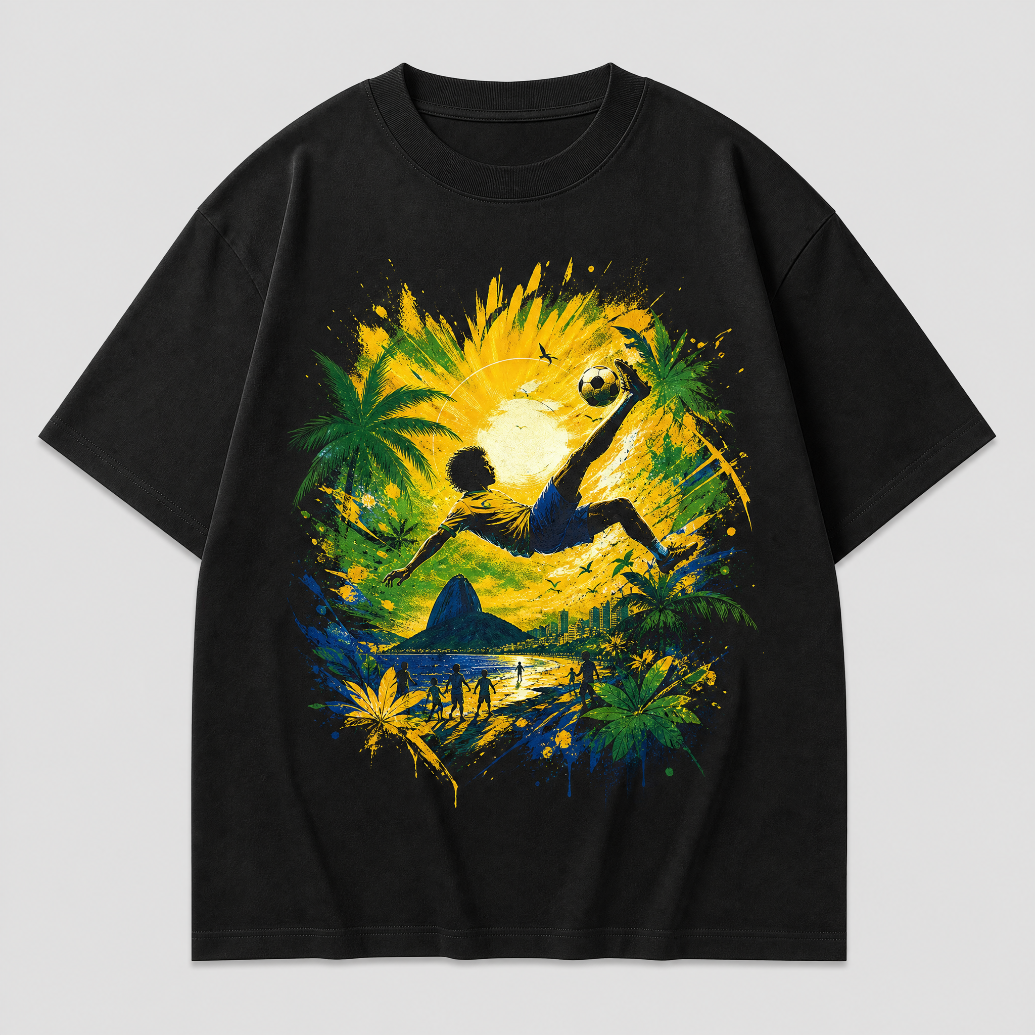 Unisex Loose Fit T-Shirt 100% Cotton Soft Comfortable Summer Casual Printed Top