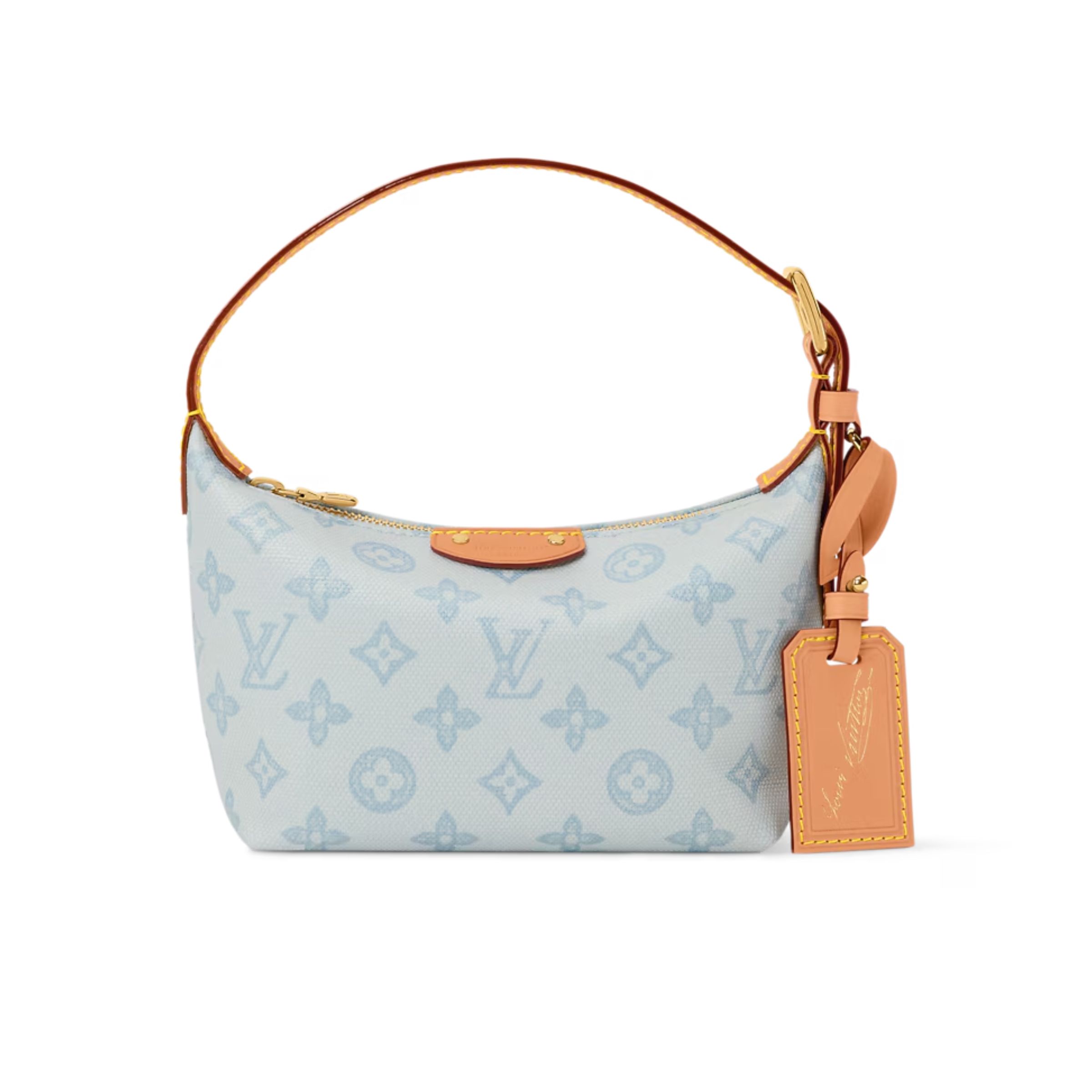 Louis Vuitton Hills Pochette Bag Bleu Courrier 18.5cmM28250