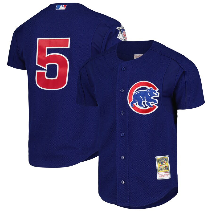 Nomar Garciaparra Chicago Cubs Mitchell&Ness Cooperstown Collection 2005 Batting Practice Jersey Royal