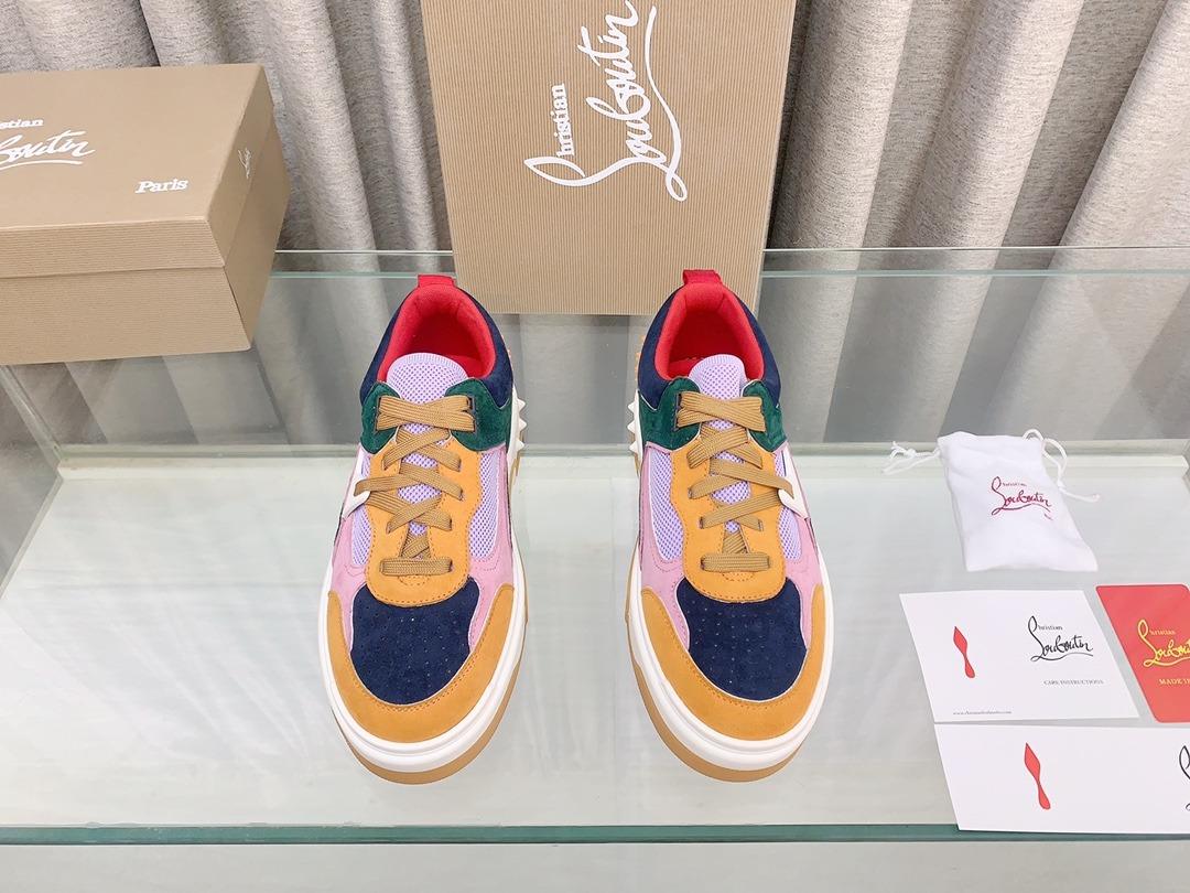 CHRISTIAN LOUBOUTIN Astroloubi Calf leather and suede