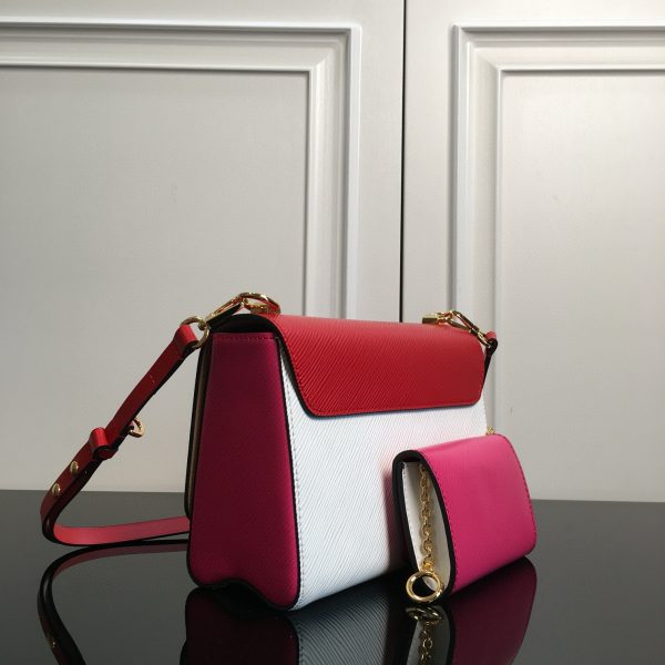 Louis Vuitton TWIST MM AND TWISTY -Red- M55683