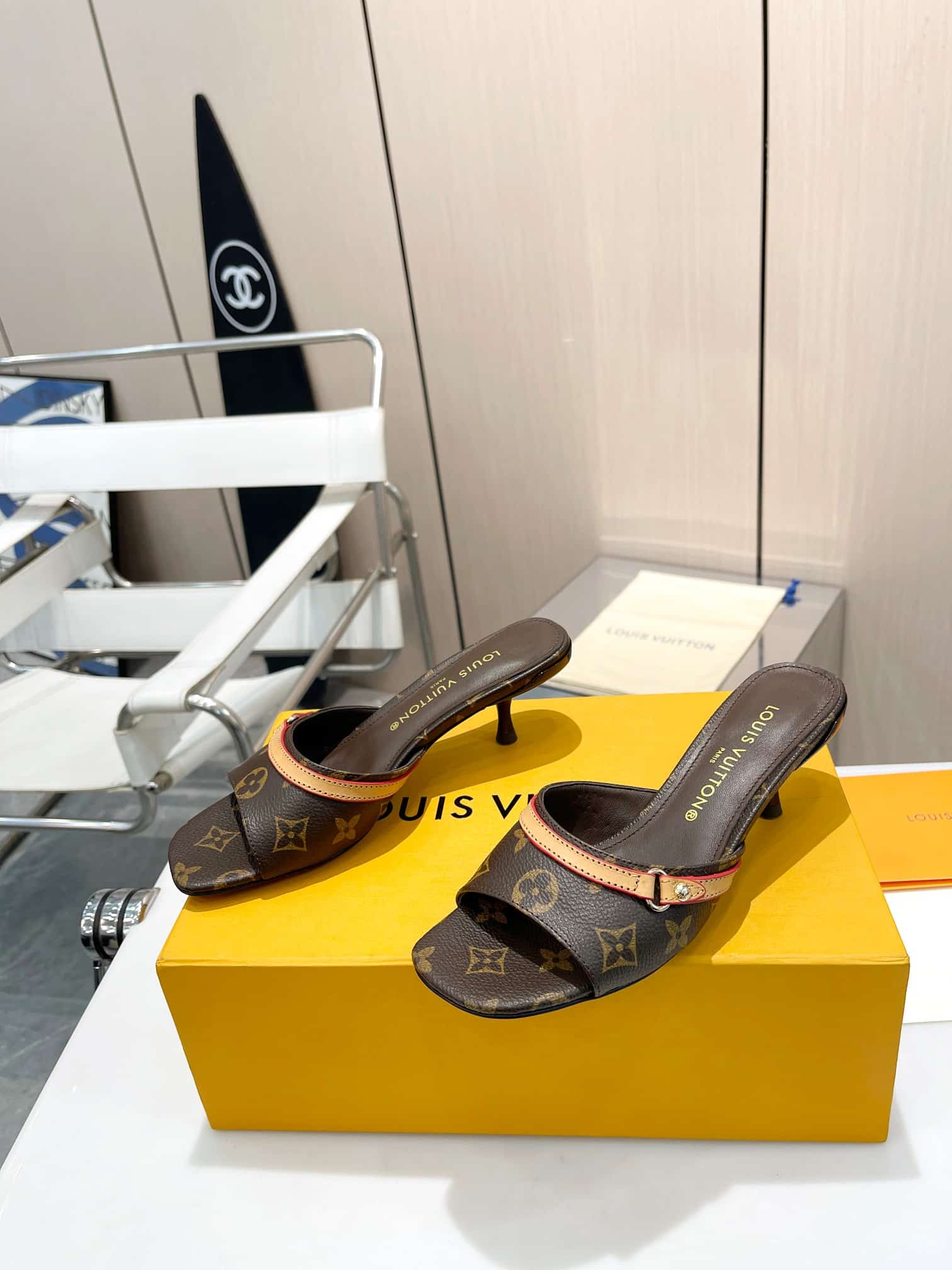 Louis Vuitton Neo Revival Mule Monogram Canvas