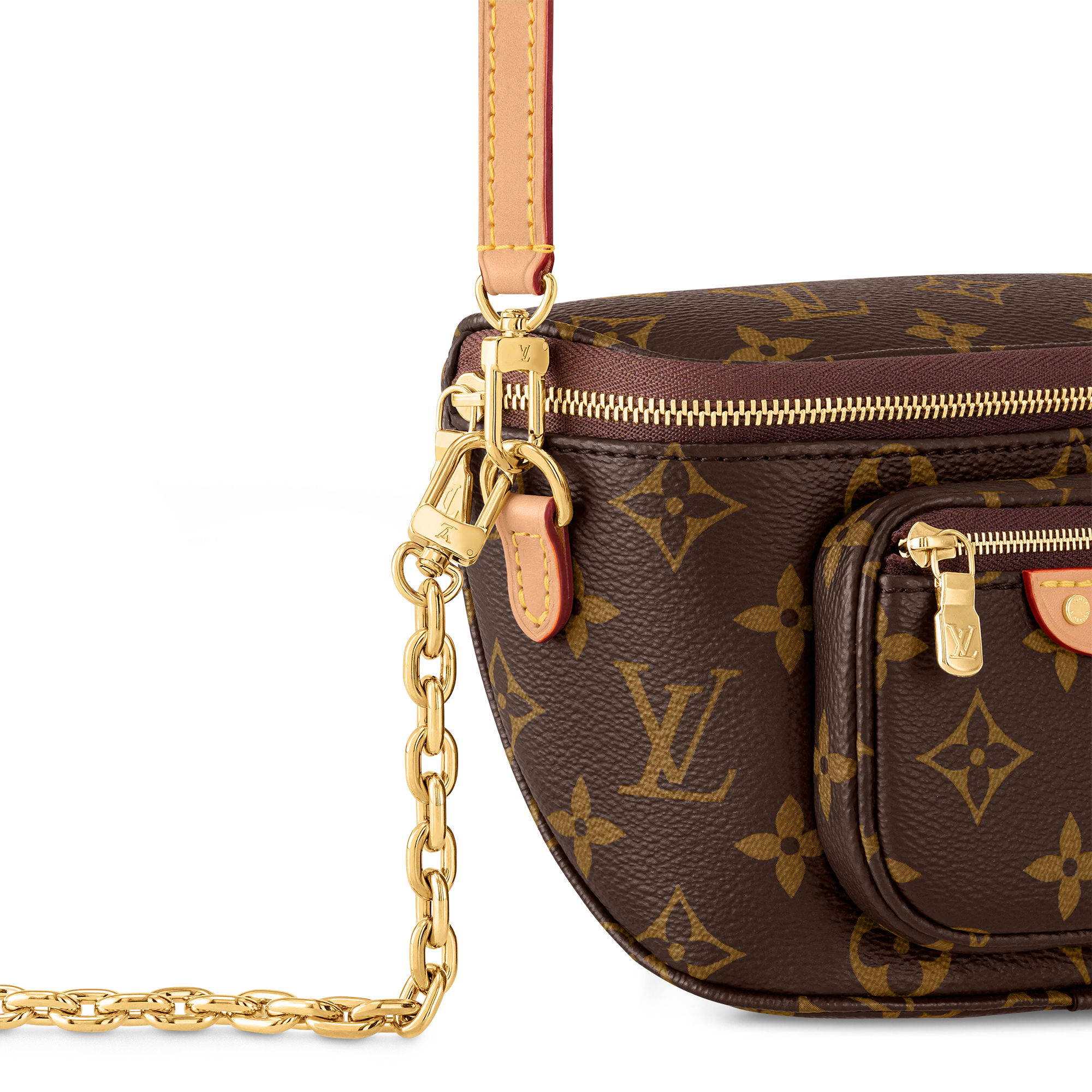 Louis Vuitton Mini Bumbag Lv Monogram Small Fanny Pack Monogram 17cm M82335