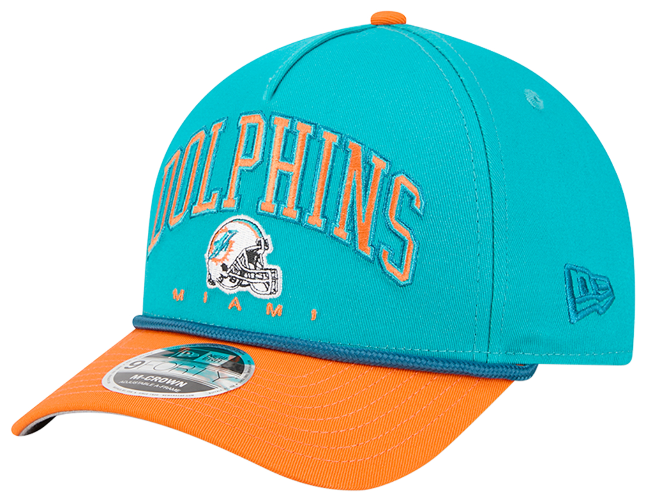 New Era Dolphins 9Forty A-Frame Arch 25187 Cap