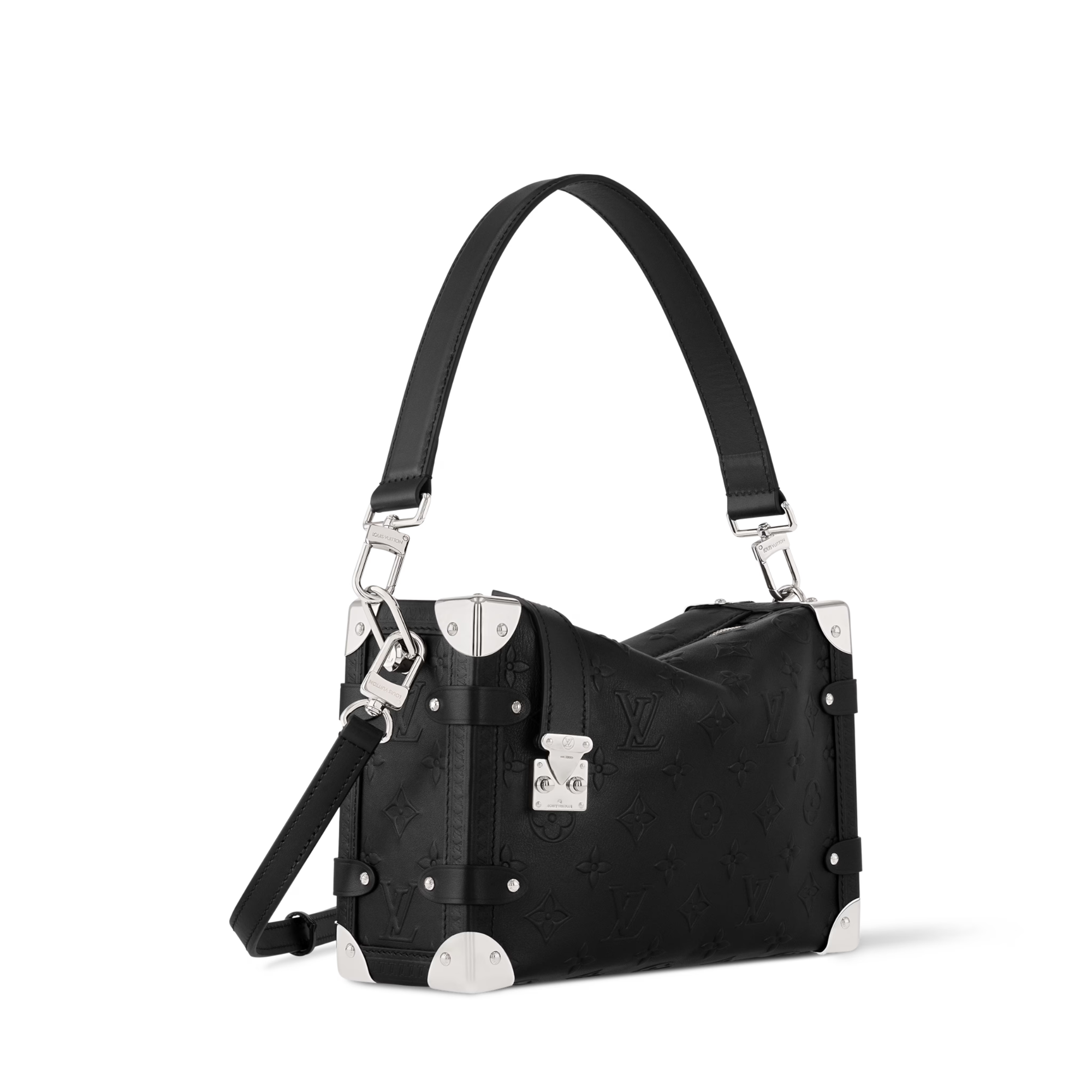 Louis Vuitton Side Trunk MM Black 23.5/9.3in M14572