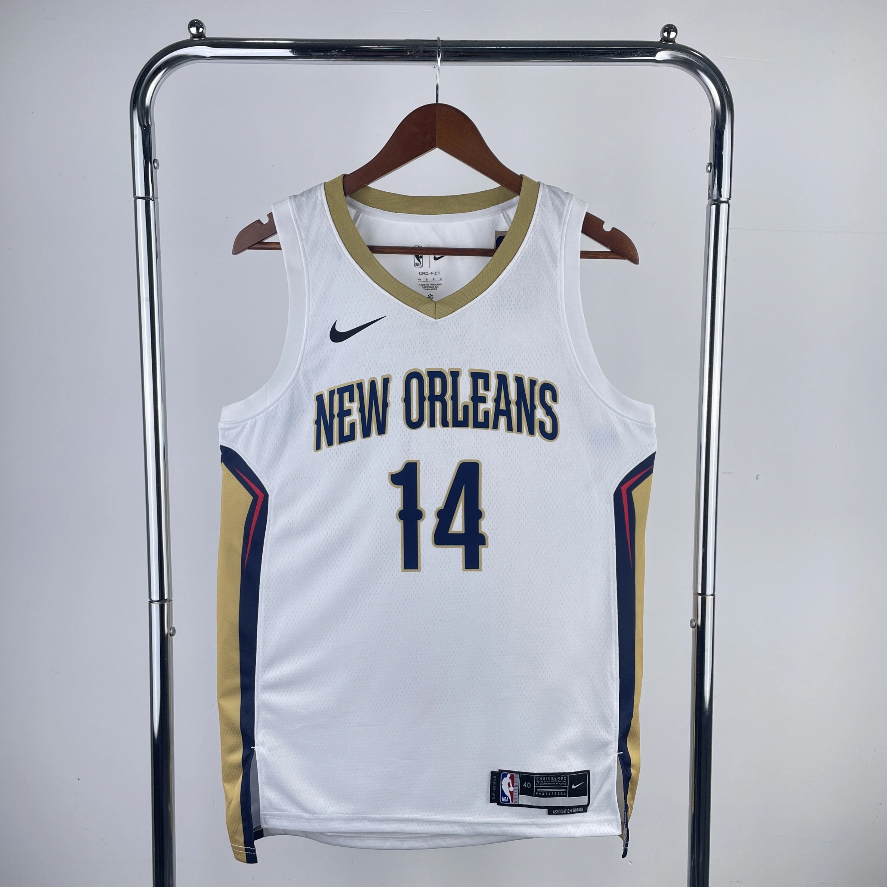 2023 NBA New Orleans Pelicans 14 INGRAM Basketball Jersey