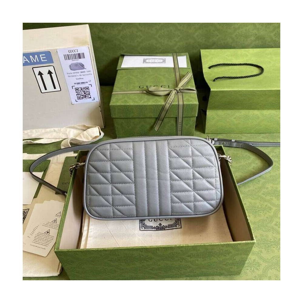 Gucci GG Marmont Small Shoulder Bag Grey