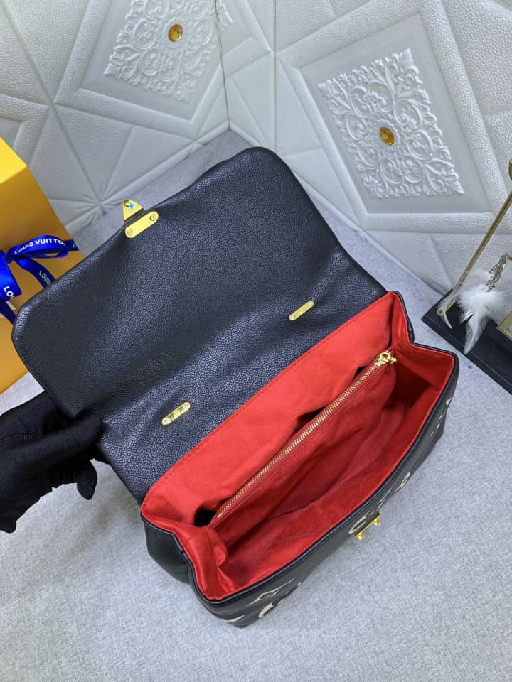 Louis Vuitton Madeleine Bb Black And Beige 24Cm M45978