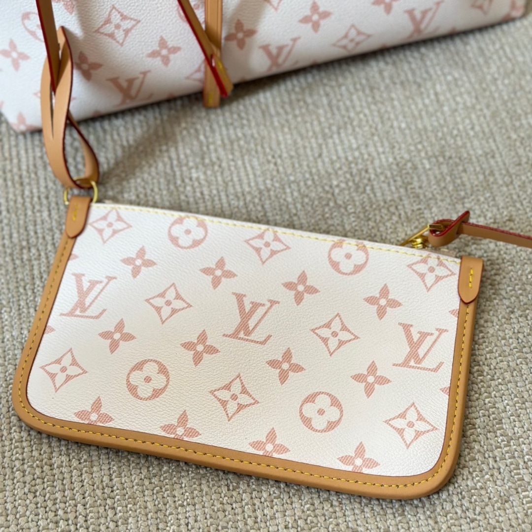 Louis Vuitton Carryall PM Bag Pink 30Cm