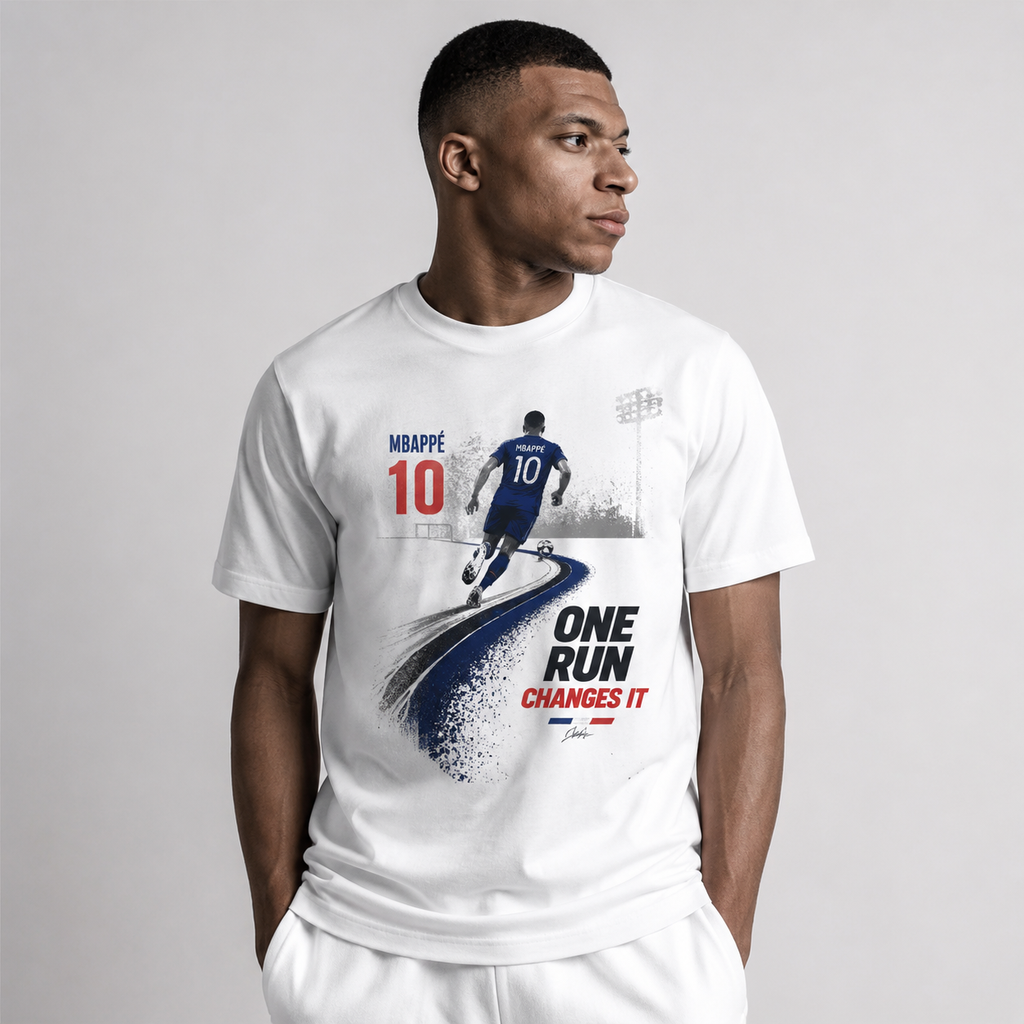 Mbappé World Cup T-Shirt – Pure Cotton – Unisex